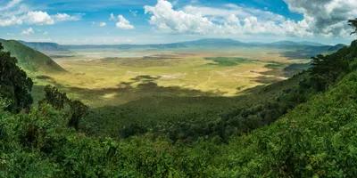 Cratera de Ngorongoro - paisagem turística